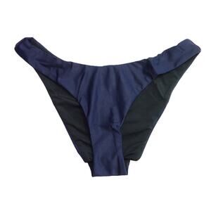 NWT J.Crew Swim Separates Navy Blue Bikini Bottom M Cheeky Bottoms